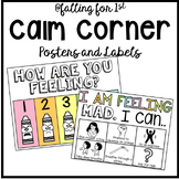 Calm Down Corner Posters