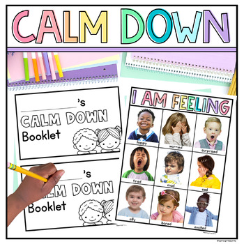 Calm Down Corner Posters & Activities | Feelings Chart & Emotional ...