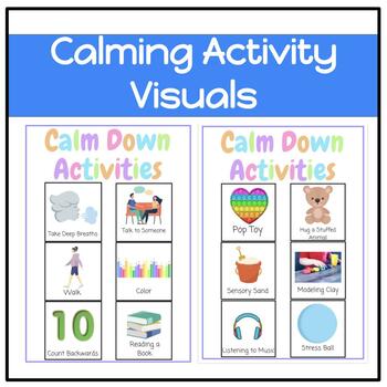 Calm Down Corner Special Education Emotion Regulation | TPT