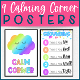 Calm Down Corner Strategies - Calm Corner - Posters