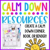 Calm Down Corner Strategies  EDITABLE - Distance Learning