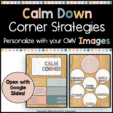 Calm Down Corner Strategy Posters: Boho Neutral