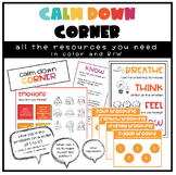 Calm Down Corner | Upper Elementary Middle School SEL