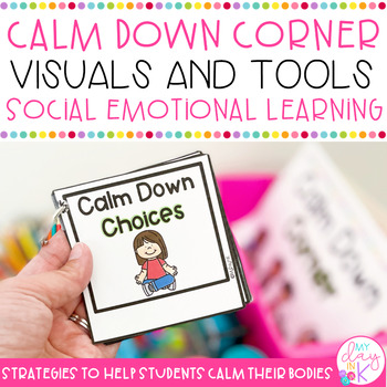 Preview of Calm Down Corner Coping Skills | Social Emotional Learning | Feelings & Emotions