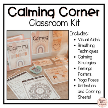 Preview of Calm Down Corner | Yoga Cards | Calming Strategies | Breathing Techniques