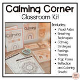 Calm Down Corner | Yoga Cards | Calming Strategies | Breat