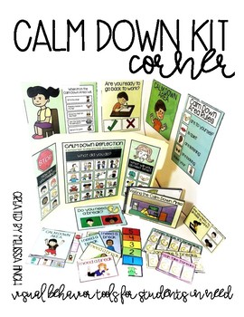 Calm Down Kit 2nd Edition- Visual Behavioral Management Tools for Autism
