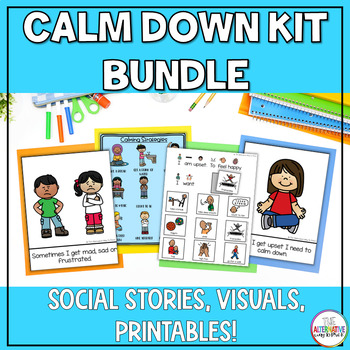 Calm Down Kit by The Alternative Way to Pre-K | Teachers Pay Teachers