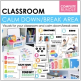 Calm Down Corner with Strategy Posters | Classroom Break Area Kit