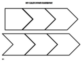 Calm Down Rainbow Template