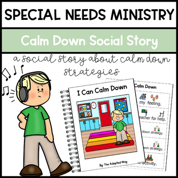 Calm Down Book Social Story by The Alternative Way to Pre-K