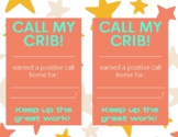 Call My Crib Positive Phone Call Cards