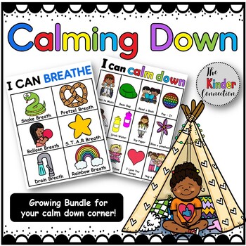 Calm Down Strategies - Posters and Visuals for your Calm Down Area