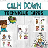 Calm Down Strategies & Techniques for Kids Printable Pictu