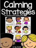 Calm Down Strategies - Visuals for Preschool and Kindergarten