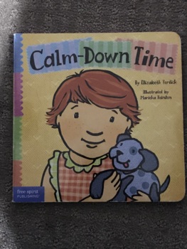 Calm Down Time Adapted Board Book by Adapted Materials Mania