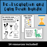 Calm Down and De-Escalation Activities and Strategies: SEL Bundle