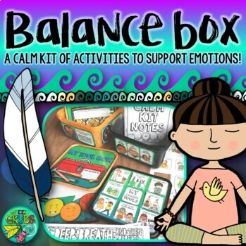 Preview of Calm Kit & Feelings Slider for Kiwi kids