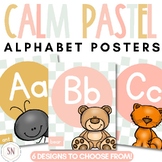 Alphabet Posters | Real Photos | ASL| Calm Pastel | Editab