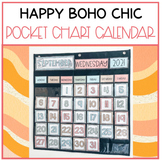 Pocket Chart Calendar | Editable Google Slides