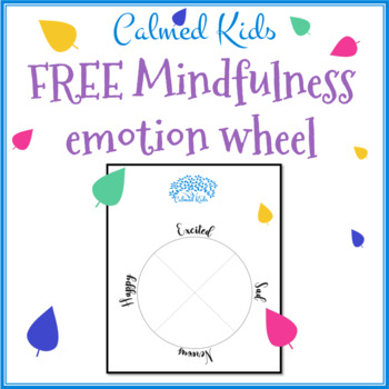Preview of Mindfulness emotion wheel