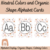 Calming Boho Colors Alphabet Display Cards