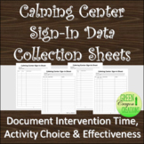 Social-Emotional Calming Center Data Collection Resource