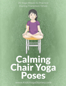 chair yoga poster