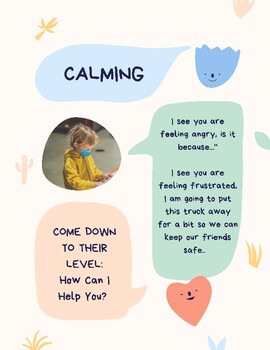 Preview of Calming Corner/Back To School/Counseling/SEL