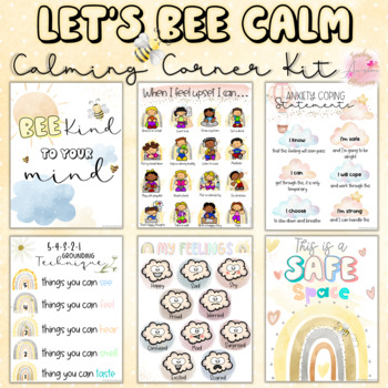 Preview of Calming Corner Creation Kit - Let's Bee Calm -