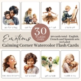 Calming Corner Flashcards | Large Montessori Calming Strat