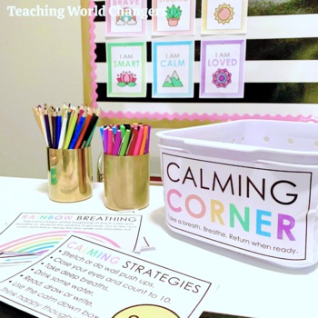 Calming Corner | Zen Corner | Mindfulness Kit | TpT
