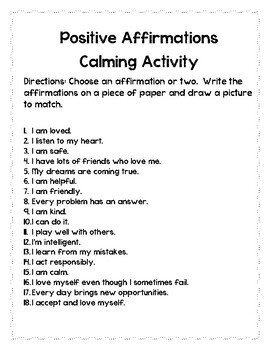 Calming Down Center by Jami Brown | TPT
