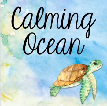Preview of Calming Ocean Classroom Theme