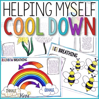Preview of Calming Strategies Activities: Coping Skills Centers for Classroom Counseling