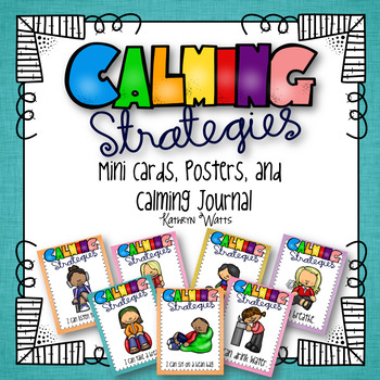 Preview of Calming Strategies Cards