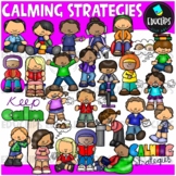 Calming Strategies Clip Art Set {Educlips Clipart}