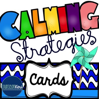 Preview of Calming Strategies/Coping Skills Printable Cards
