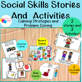 Calming Strategies and Problem Solving Social Skills Stori