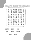 Calming Tools Word Search