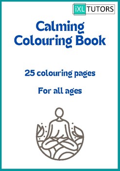 Preview of Calming colouring pages