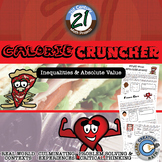 Calorie Cruncher -- Algebra Edition - Inequalities - 21st Century Math Project