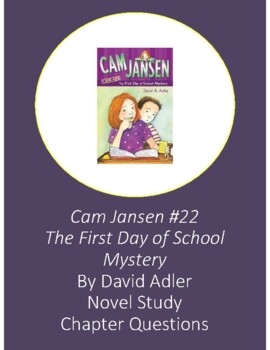 the First Day of School Mystery #22 Cam Jansen 