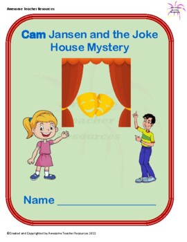 Preview of Cam Jansen and the Joke House Mystery Complete Book Study Packet