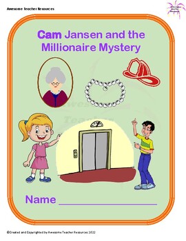 Preview of Cam Jansen and the Millionaire Mystery Complete Study Guide