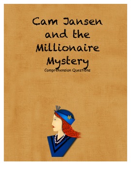 Cam Jansen and the Wedding Cake Mystery comprehension questions by ElizaD