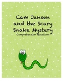 Cam Jansen and the Scary Snake Mystery comprehension questions