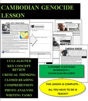 Preview of Cambodian Genocide Lesson