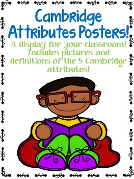 Preview of Cambridge Attributes Posters