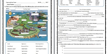 Preview of Cambridge Global English 6 worksheets for whole year